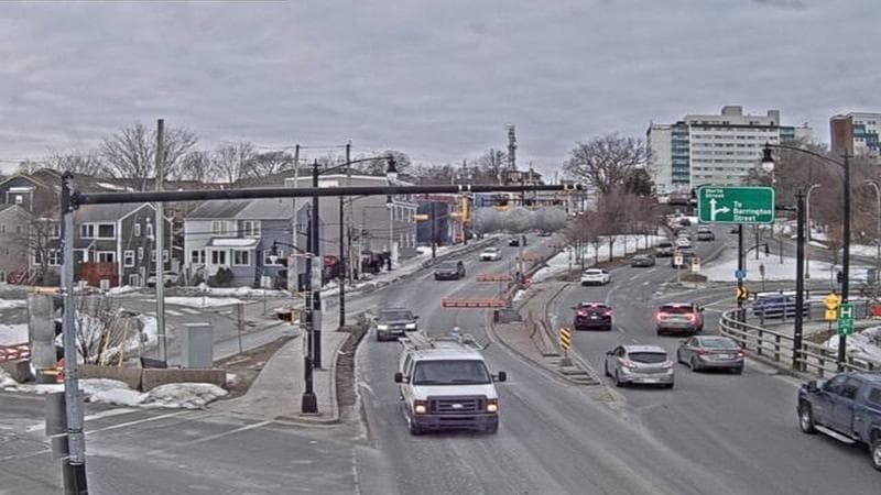 Mac Donald Bridge - Dartmouth bound
