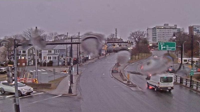 Mac Donald Bridge - Dartmouth bound