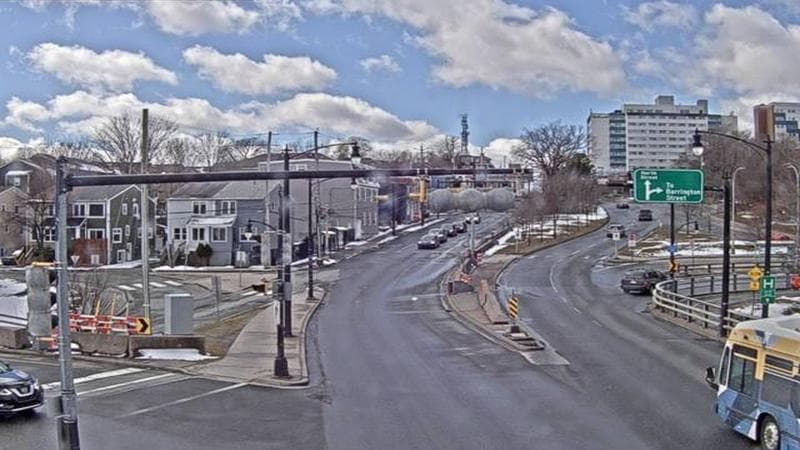 Mac Donald Bridge - Dartmouth bound
