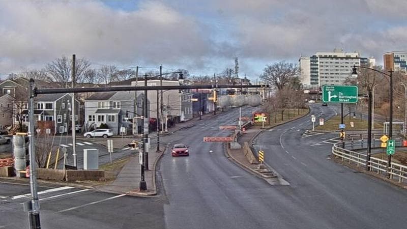 Mac Donald Bridge - Dartmouth bound