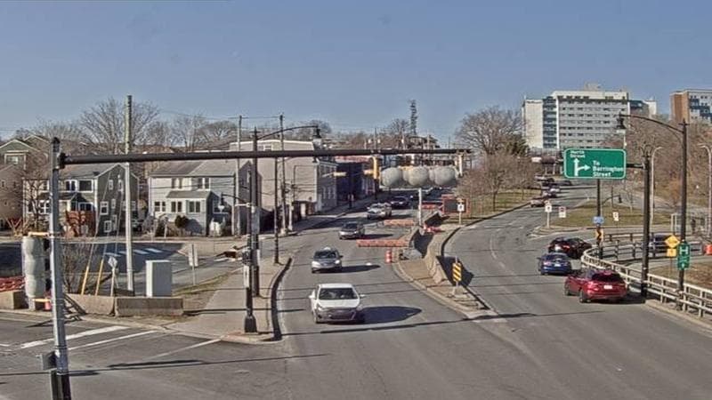 Mac Donald Bridge - Dartmouth bound
