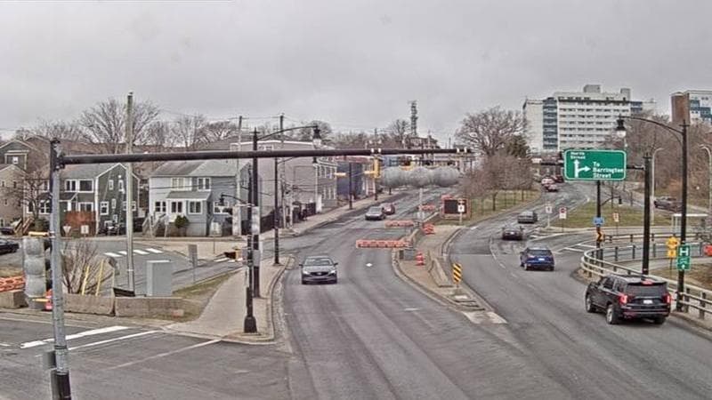 Mac Donald Bridge - Dartmouth bound