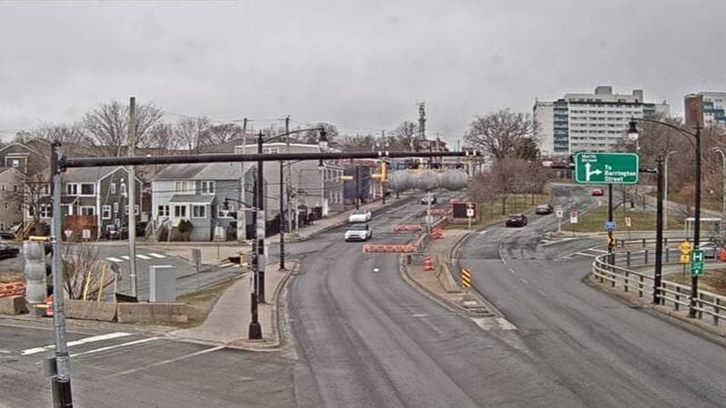 Mac Donald Bridge - Dartmouth bound