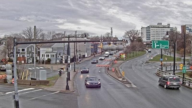 Mac Donald Bridge - Dartmouth bound