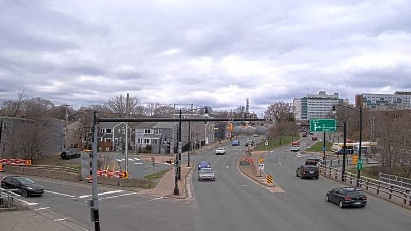 Mac Donald Bridge - Dartmouth bound