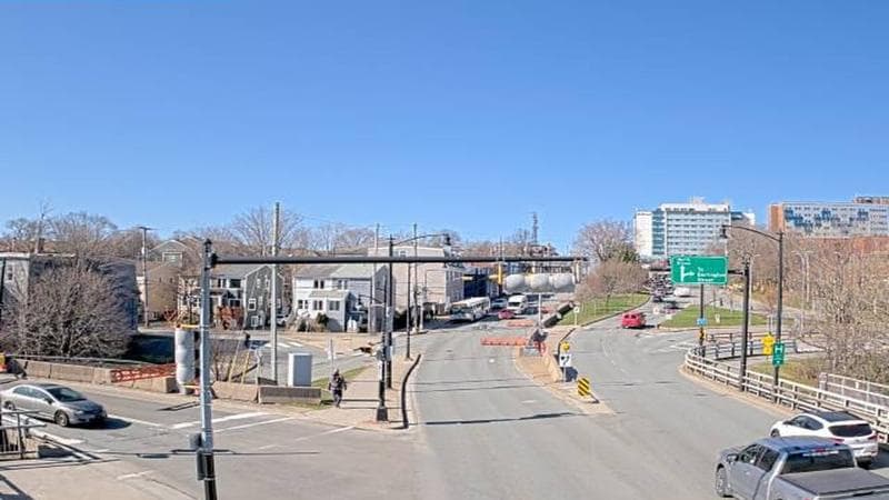 Mac Donald Bridge - Dartmouth bound