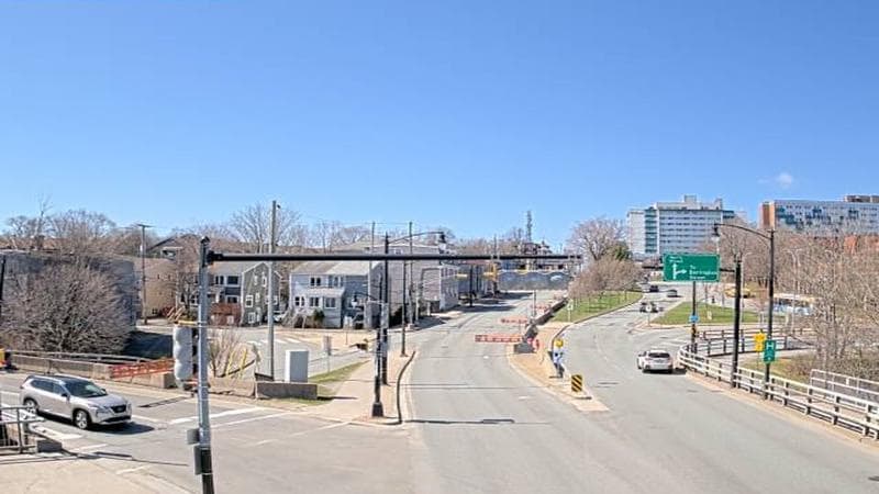 Mac Donald Bridge - Dartmouth bound