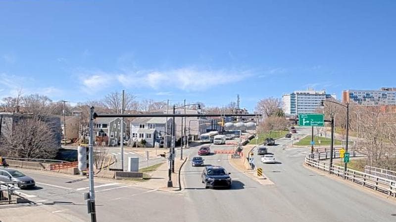 Mac Donald Bridge - Dartmouth bound