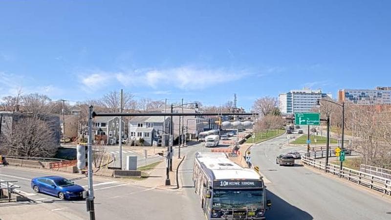 Mac Donald Bridge - Dartmouth bound