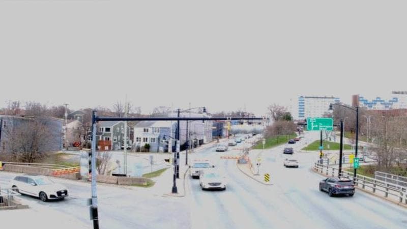 Mac Donald Bridge - Dartmouth bound