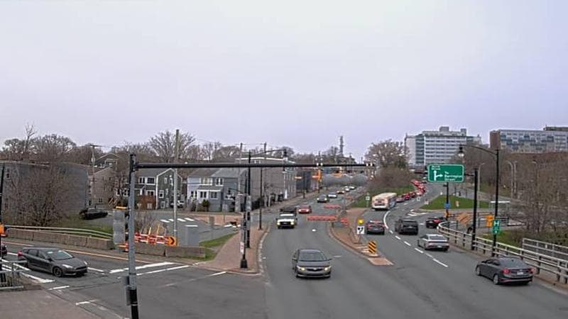 Mac Donald Bridge - Dartmouth bound