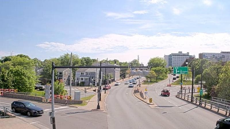 Mac Donald Bridge - Dartmouth bound