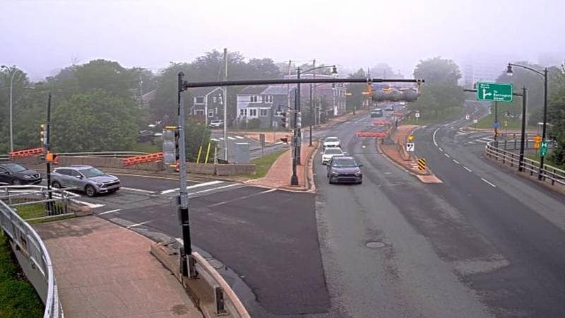 Mac Donald Bridge - Dartmouth bound