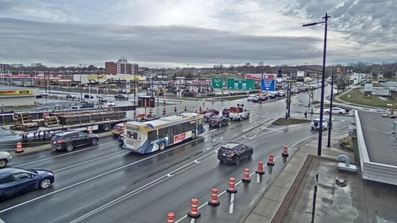Macdonald Bridge - Halifax bound