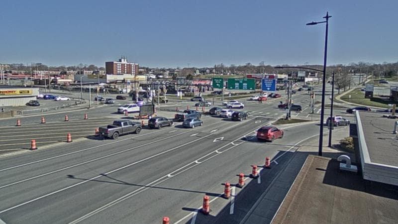 Macdonald Bridge - Halifax bound