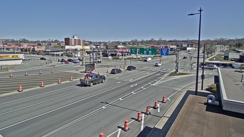 Macdonald Bridge - Halifax bound