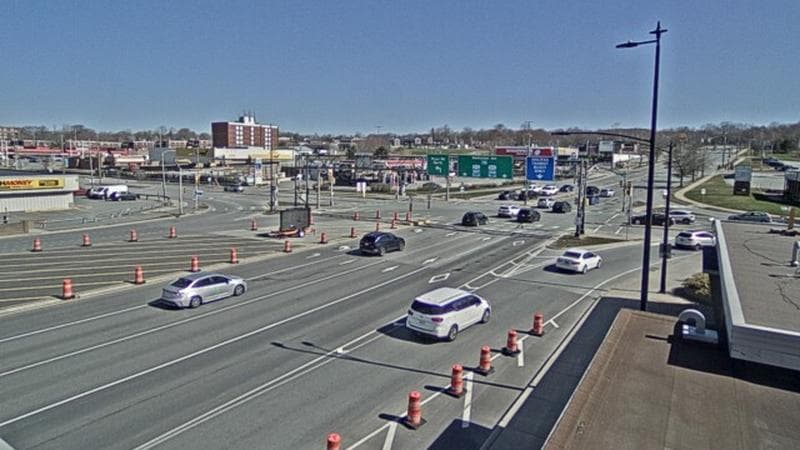 Macdonald Bridge - Halifax bound