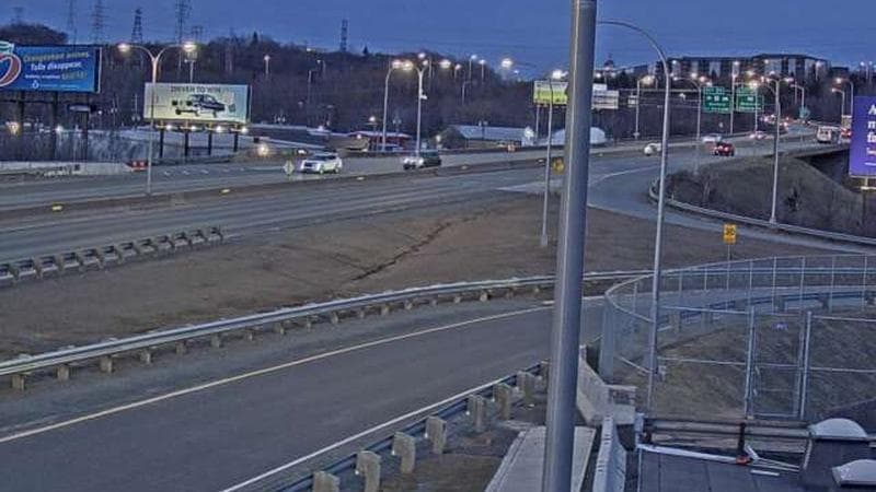 MacKay Bridge - Halifax bound