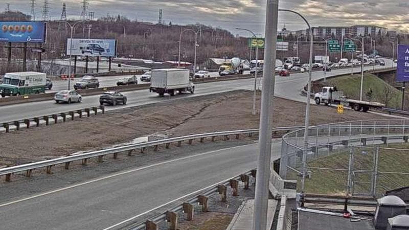 MacKay Bridge - Halifax bound