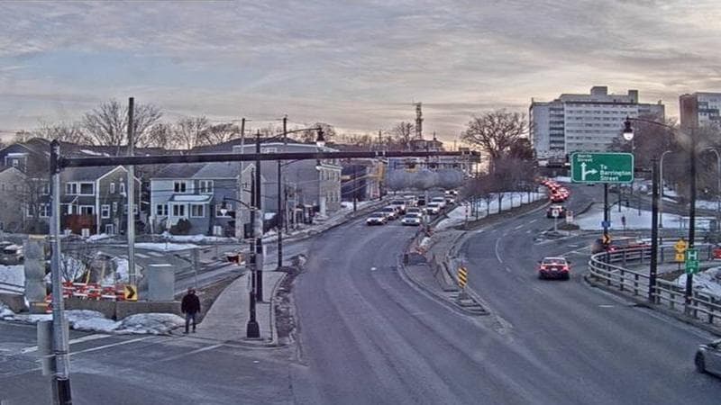 Mac Donald Bridge - Dartmouth bound