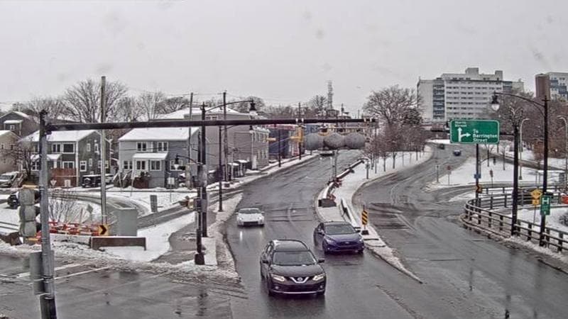 Mac Donald Bridge - Dartmouth bound