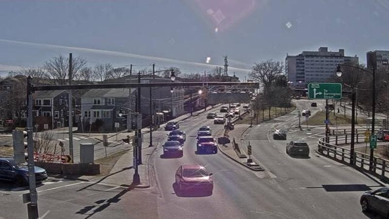 Mac Donald Bridge - Dartmouth bound