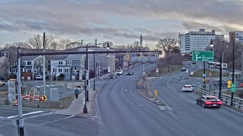 Mac Donald Bridge - Dartmouth bound