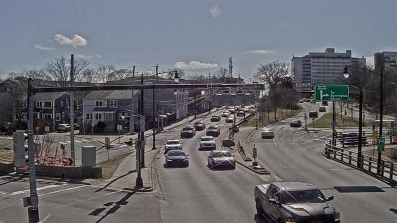 Mac Donald Bridge - Dartmouth bound