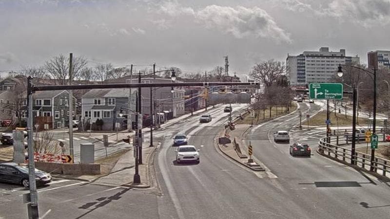 Mac Donald Bridge - Dartmouth bound