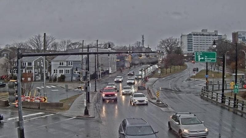 Mac Donald Bridge - Dartmouth bound