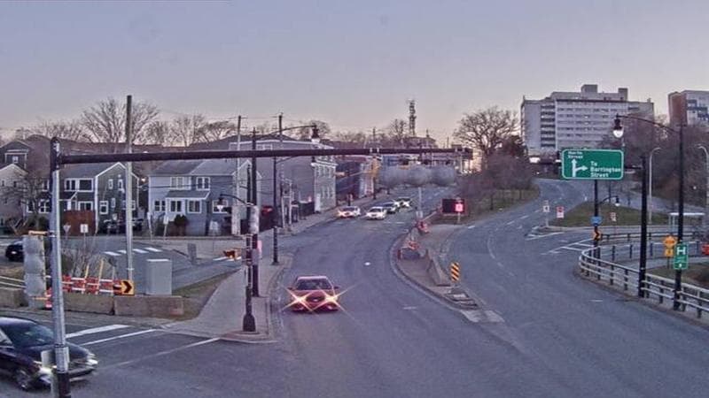 Mac Donald Bridge - Dartmouth bound