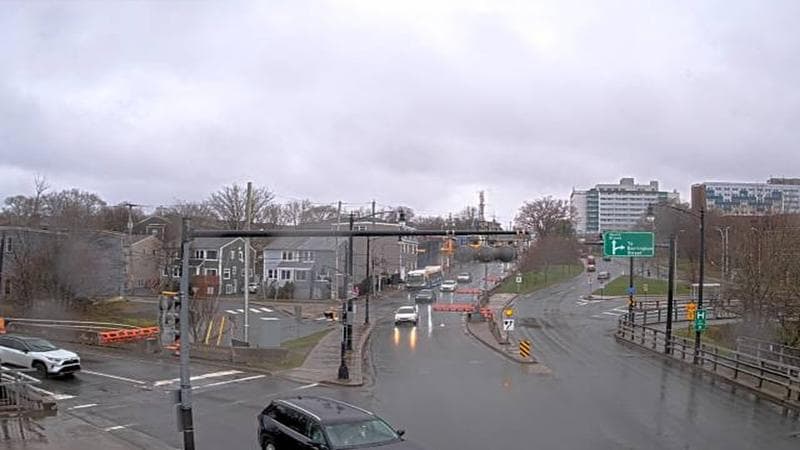 Mac Donald Bridge - Dartmouth bound