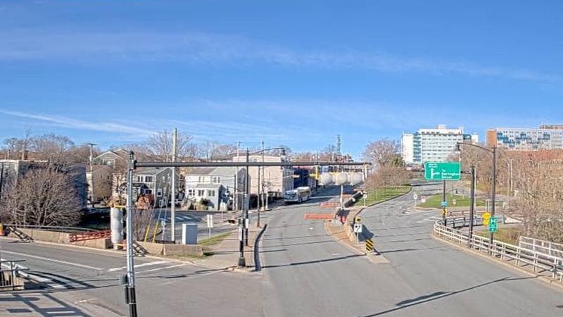 Mac Donald Bridge - Dartmouth bound