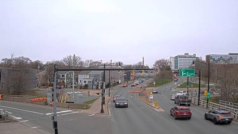 Mac Donald Bridge - Dartmouth bound