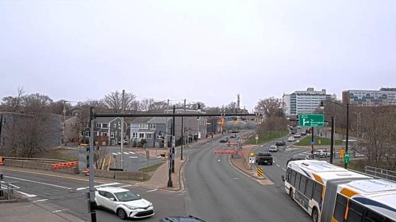 Mac Donald Bridge - Dartmouth bound