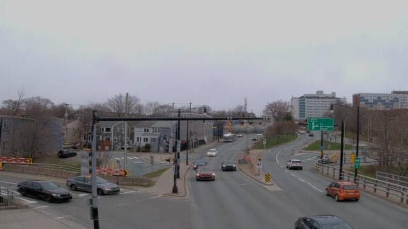 Mac Donald Bridge - Dartmouth bound