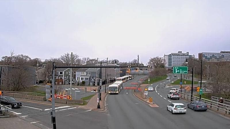 Mac Donald Bridge - Dartmouth bound