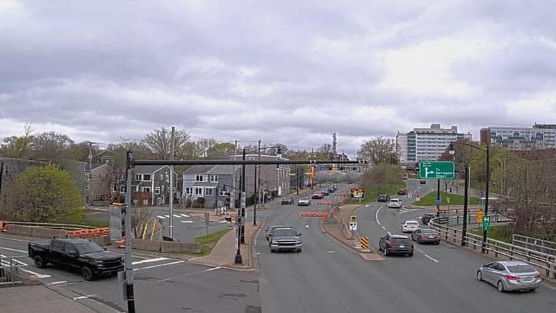 Mac Donald Bridge - Dartmouth bound