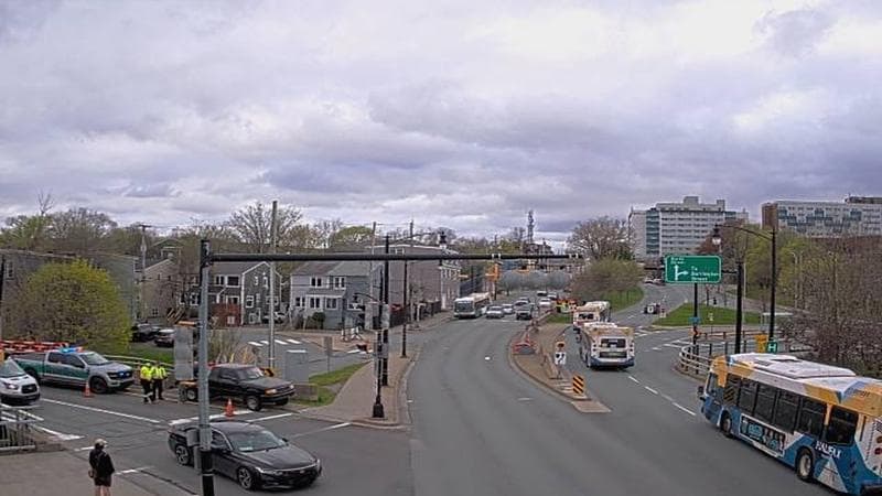 Mac Donald Bridge - Dartmouth bound
