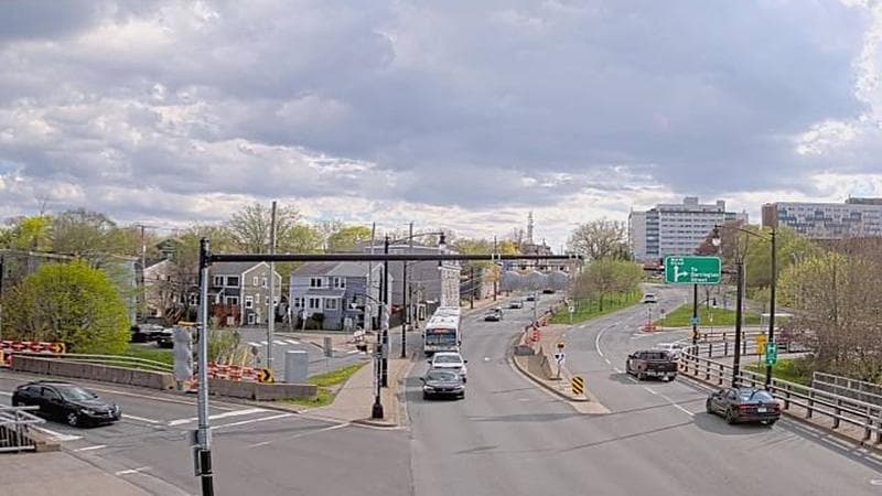 Mac Donald Bridge - Dartmouth bound