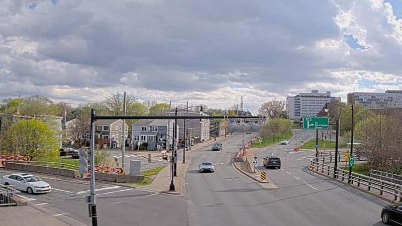 Mac Donald Bridge - Dartmouth bound