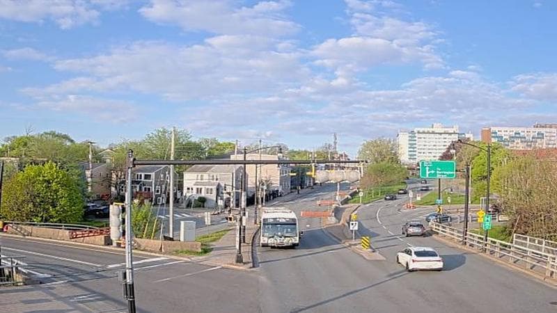 Mac Donald Bridge - Dartmouth bound