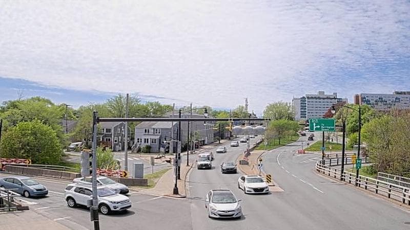 Mac Donald Bridge - Dartmouth bound