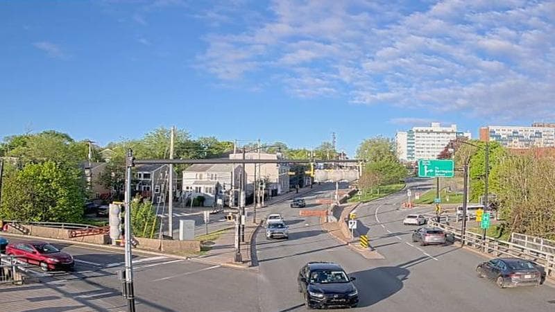 Mac Donald Bridge - Dartmouth bound