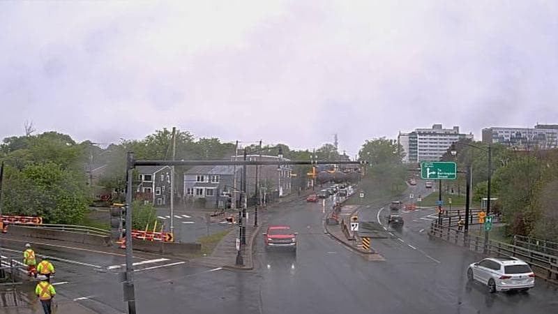 Mac Donald Bridge - Dartmouth bound