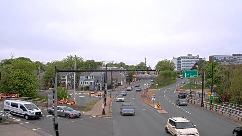 Mac Donald Bridge - Dartmouth bound