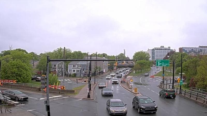 Mac Donald Bridge - Dartmouth bound