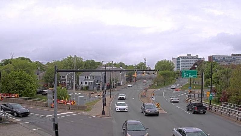 Mac Donald Bridge - Dartmouth bound