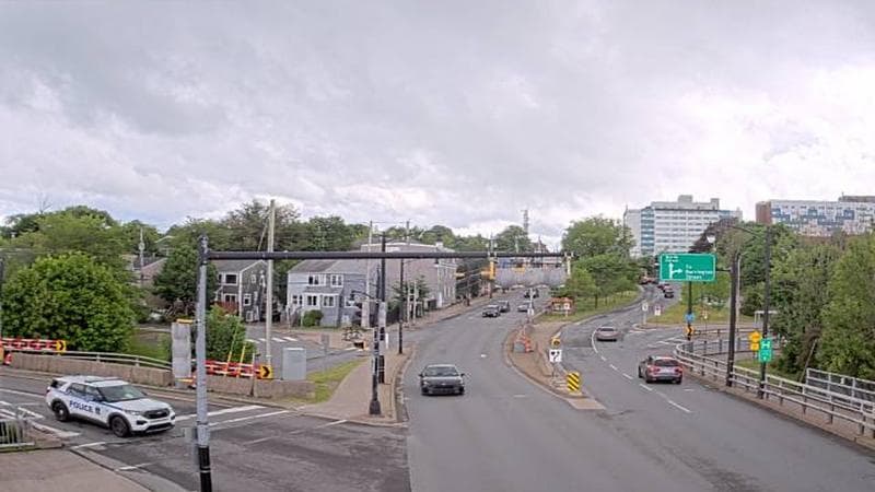 Mac Donald Bridge - Dartmouth bound
