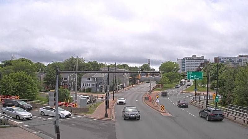 Mac Donald Bridge - Dartmouth bound